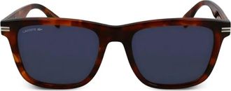 Lacoste Occhiali da sole squadrati - Marrone