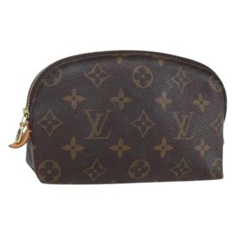 Louis Vuitton Pre-owned Canvas Clutch - Dames - Pre-owned - Bruin - Maat: ONE Size