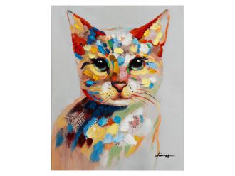 Schubiger M&ouml;bel Bild Buntes K&auml;tzchen