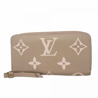 Louis Vuitton Cream Tourterelle Long Wallet (Bi-Fold) (Pre-Owned)
