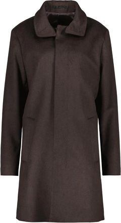 Tiger Of Sweden Aleric Cappotto con collo alto - - Coats - Uomo - Marrone - L
