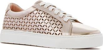 FRANKiE4 Mim V Sneaker in Champagne Lattice at Nordstrom, Size 6.5