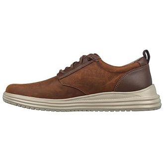 Skechers Heren, Schoenen, Bruin, Maat: 43 EU Leer