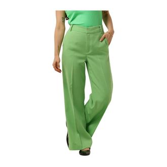 MY ESSENTIAL WARDROBE Broeken, Dames, Groen, M, Katoen, Groene Carlamw Broek