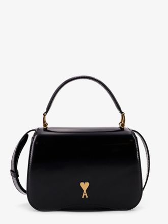 Ami Borsa a tracolla in pelle con monogramma logo - AMI PARIS - gender_Woman