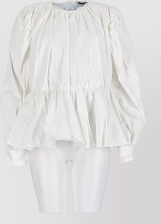 Ganni cotton blouse
