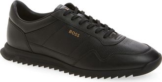 BOSS Zayn Sneaker in Black at Nordstrom Rack, Size 13Us / 12Uk
