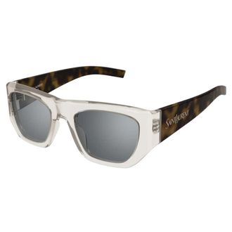 Saint Laurent Ladies Black Square Sunglasses SL740 003