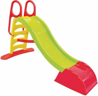 Sweeek Gran tobog&aacute;n con conexi&oacute;n de agua, 180cm, verde, rojo y amarillo