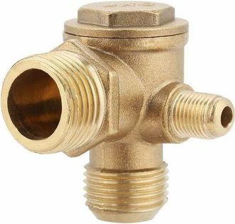 OEM Valvola Di Non Ritorno Per Compressore DAria - Pressione Normale - Lega Di Zinco - Filettatura Esterna - Accessorio Industriale