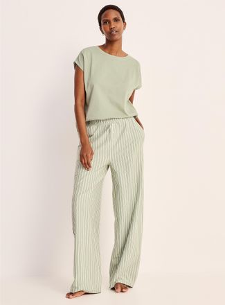 Miiyu Womens Soothing tone pattern pyjama pant