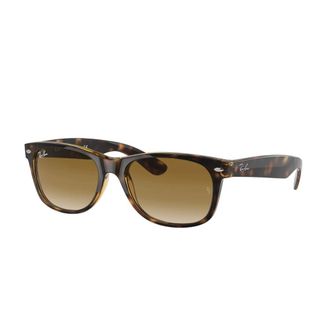 Ray-Ban Sunglasses, unisex, Brown, Size: 58 MM Rb2132 New Wayfarer