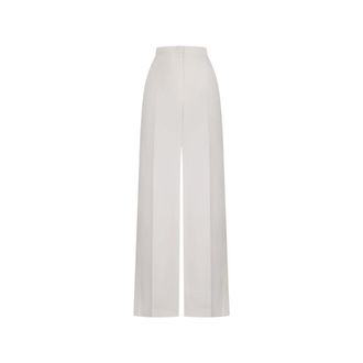 Fendi Mujer, Pantalones, Blanco, Talla: S
