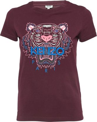 Kenzo T-shirt con logo - Rosso