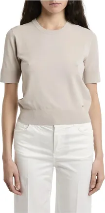 Kaos Kaos, Donna, Top, Marrone, L, new