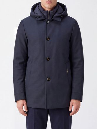 Moorer Parka imbottito in poliammide con cappuccio e collo alto