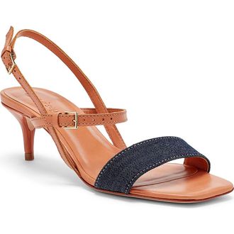 Cinq à Sept Sophie Ankle Strap Sandal in Indigo/saddle at Nordstrom Rack, Size 11Us / 41Eu