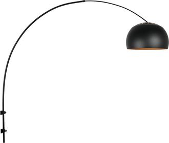 Steinhauer Aplique De Pared - Negro - Gramineus - Metal - E27 - 4909zw