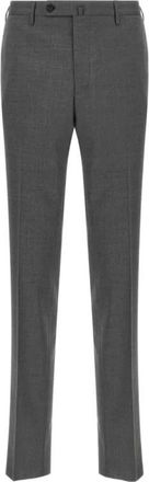 Incotex Klassieke Chino Broek - Heren - Chinos - Grijs - M - Wol - Broeken
