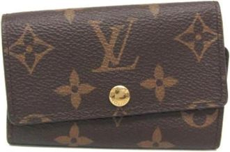 Louis Vuitton Pre-owned Canvas Sleutelhanger - unisex - Vintage Accessoires - Bruin - ONE Size - Vintage