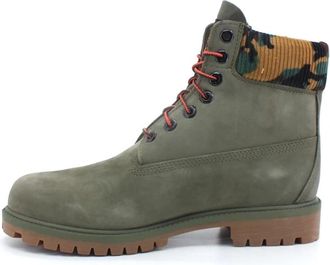 Timberland 6 Inch Premium Boot - Heren - Veterlaarzen - Groen - 43 1/2 EU - Leer - Schoenen