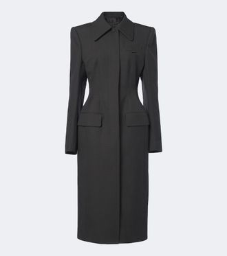MUGLER Wool coat