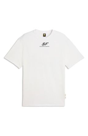 Puma Ferrari Car Graphic T-Shirt in Puma White at Nordstrom, Size Xx-Large