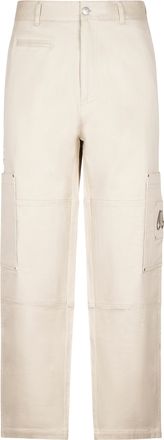 Moose Knuckles Straight-Leg Cargo Pants with Distinctive Logo Patch