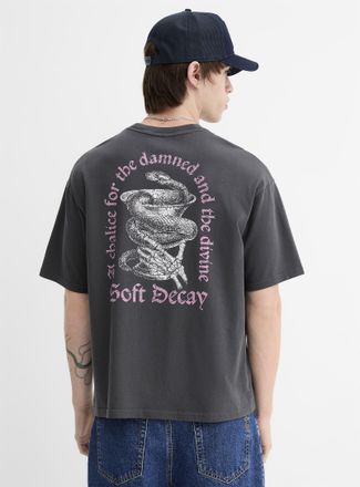 Djab Mens Workshop graphic T-shirt Oversized fit