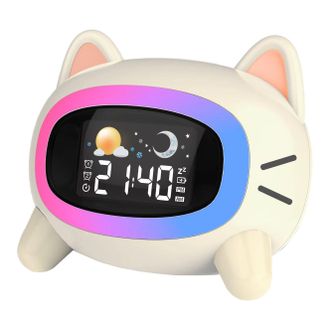 OEM Bonito Despertador Para La Habitaci&oacute;n De Un Ni&ntilde;o Con Nanas De Ruido Blanco Y Una Colorida Luz Nocturna