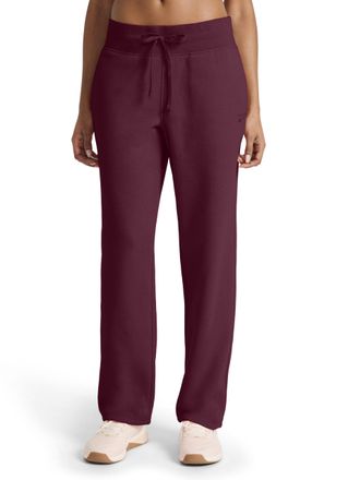 Reebok Womens Cozy Classic Sweatpant, Standard Fit, 30 Inseam, Midweight Cotton-Poly Fleece Fabric, Black Cherry, M