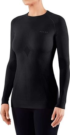 Falke ESS Sport Maximum Warm Long Sleeve Womens Clothing Black : XS, Polyester/Polyamide