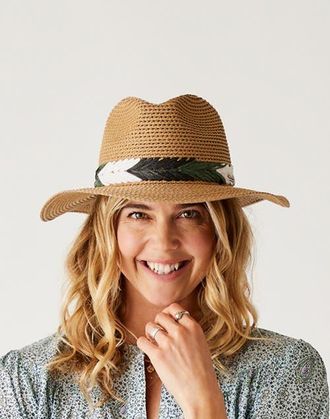 Carve Designs Farrah Packable Hat in Dark Honey at Nordstrom
