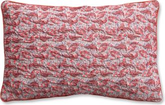 Creative Co-op Textured Woven Pattern Lumbar Pillow