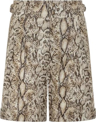 Isabel Marant Felize Denim Shorts - Dames - Korte Broeken - Beige - S - Denim - Korte Broeken
