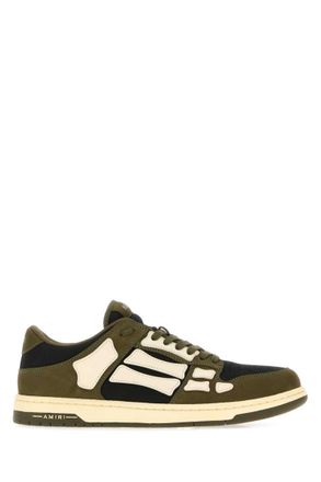 Amiri Green Color Block Sneakers