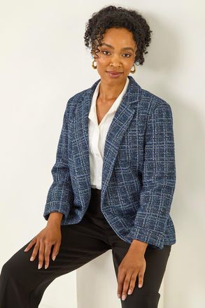 Roman Boucle Stretch Blazer