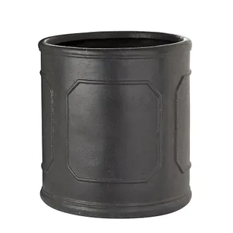 Ballard Designs Rodin Round Planter - Zinc - Ballard Designs