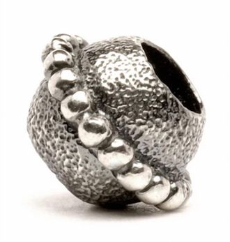 Trollbeads Womens Planet Small Bead Charm In Silver