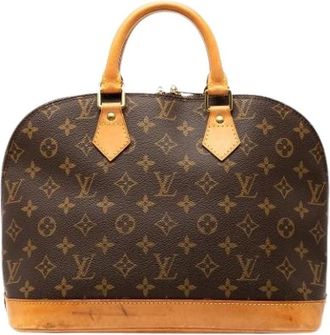 Louis Vuitton Pre-owned Handbags, female, Brown, Size: ONE SIZE Pre-owned Fabric Handbag