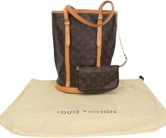 Louis Vuitton Pre-owned Bucket GM M42236 - Pre-owned - Mujer - Marr&oacute;n - ONE SIZE