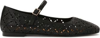 Kazar Kangely Ballerinas - Dames - Ballerinas - Zwart - 36 EU - Leer - Schoenen