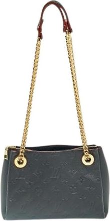 Louis Vuitton Pre-owned Shoulder Bags, female, Blue, Size: ONE SIZE Pre-owned Vintage Shoulder Bag