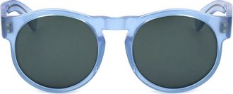 Linda Farrow DRIES VAN NOTEN 9DVN18 C9 Mens Sunglasses Blue Size Standard