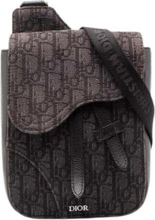Dior Pre-owned Cross Body Bags, female, Brown, Size: ONE SIZE Pre-owned Canvas Crossbody Bag