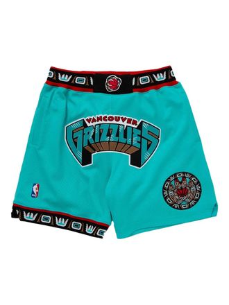 Mitchell & Ness x Just Don NBA Vancouver Grizzlies 1995-1996 Authentic shorts - Blauw