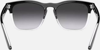 Ray-Ban Mens Steve Sunglasses With Transparent Frame In Black