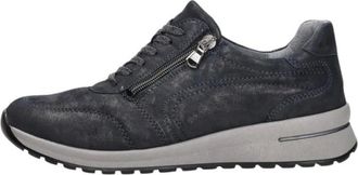 Waldl&auml;ufer H-Inessa Veterschoen - Dames - Schoenen - Blauw - Maat: 41 1/2 EU Leer