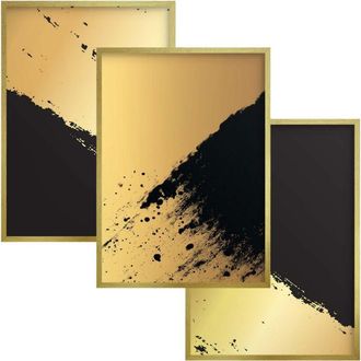 OEM P&oacute;steres Dorados Modernos, Im&aacute;genes De Pared, Decoraci&oacute;n De Pared Para Sala De Estar Y Dormitorio