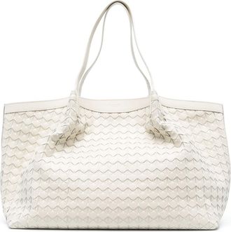 Serapian textured shoulder bag - women - Calf Leather - One Size - Neutrals